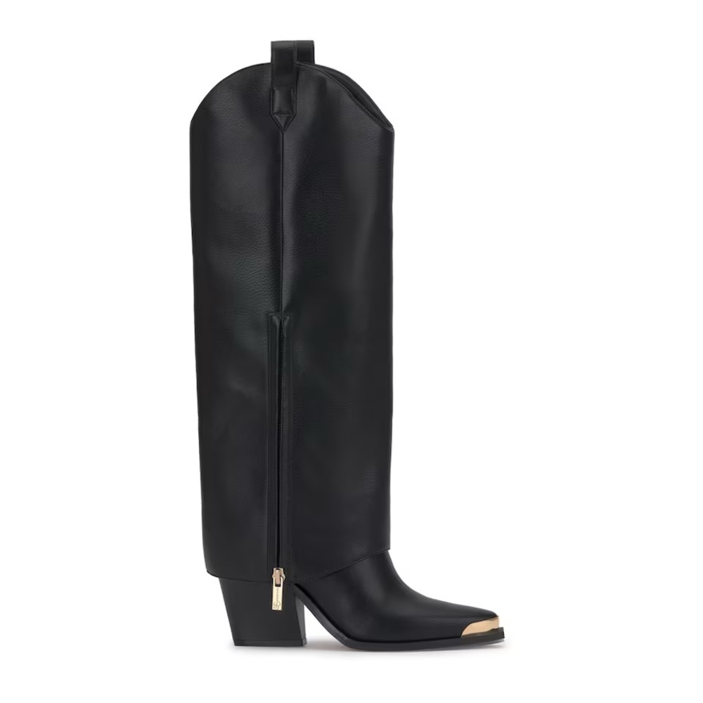 Black Astoli western style boots